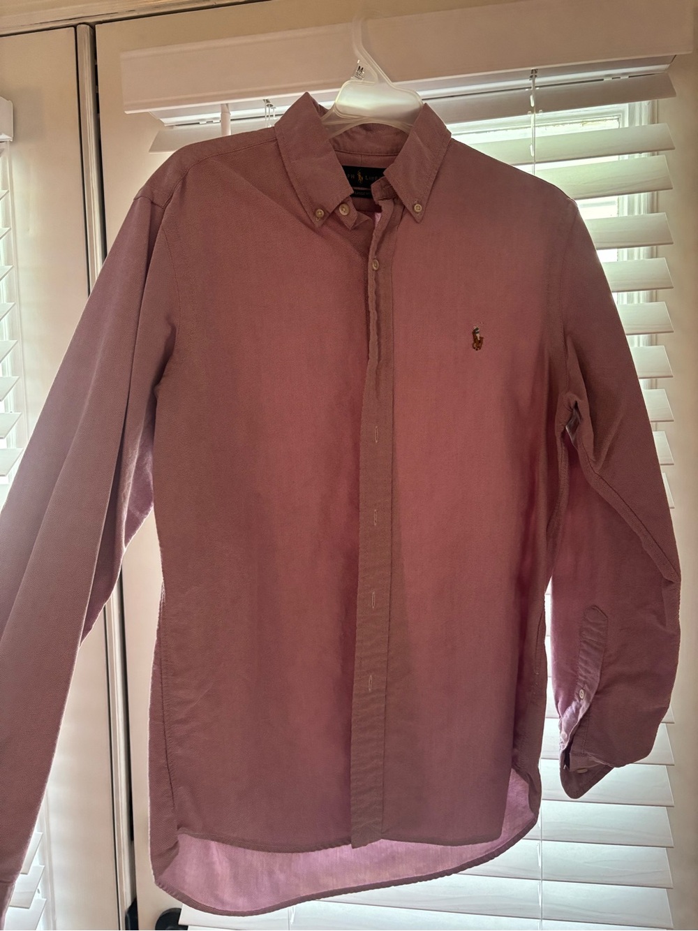 Polo by Ralph Lauren Dusty Pink Oxford Button-Down Shirt